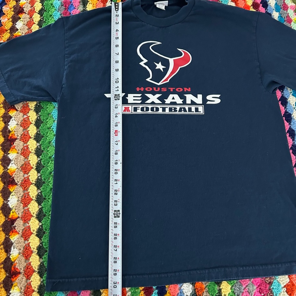 Y2K 2010s Houston Texans Football NFL Team Apparel Oversized Navy Graphi… - Picture 8 of 10